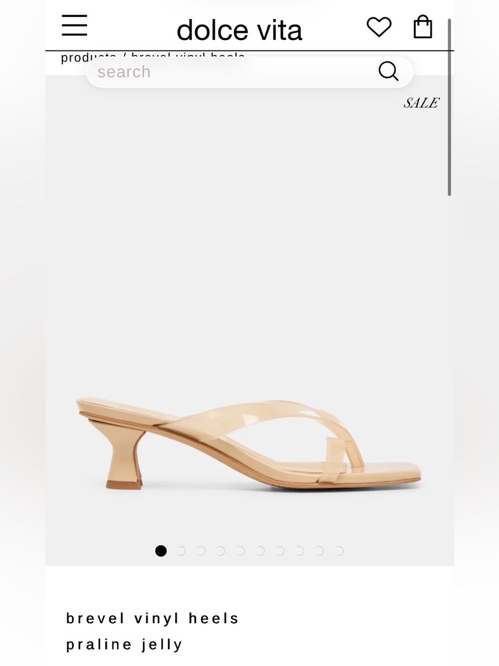 dolce vita women’s jelly sandal heel